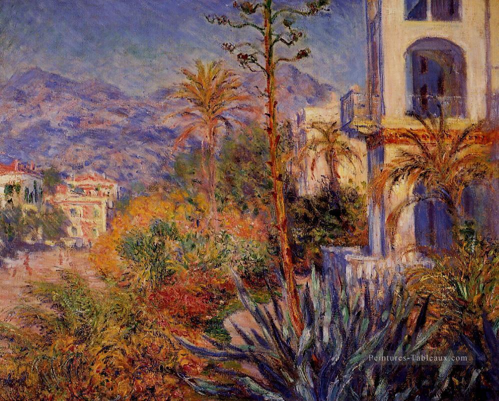 Villas à Bordighera Claude Monet Peintures à l'huile